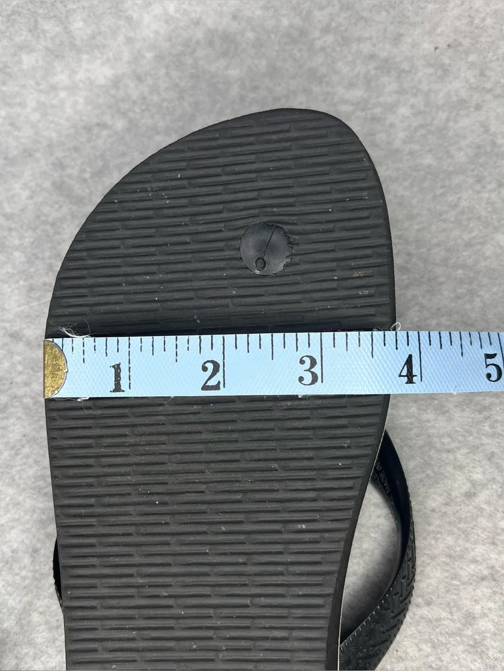 Farm Rio Black Multi Sandal in Black Havaianas Thong Flip Flops Women’s Size 7/8 - Picture 16 of 16